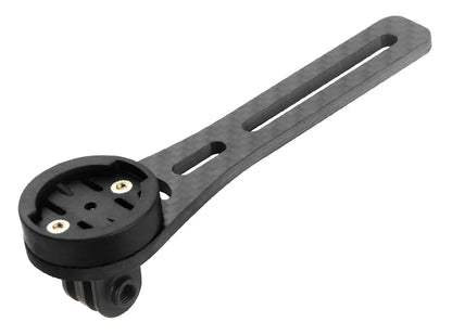 Bicycle Integrated Handlebar Computer Bracket for Garmin Bryton Wahoo Road Bike Speedometer Headlight Carbon Fiber Mount Stand