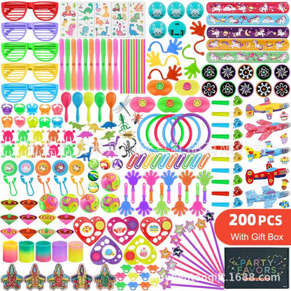 30/200/300PCS Party Favors Toy Assortment Giveaway Pinata Filler Bulk Toys for Kids Birthday Party Present Souvenir Toys Gift
