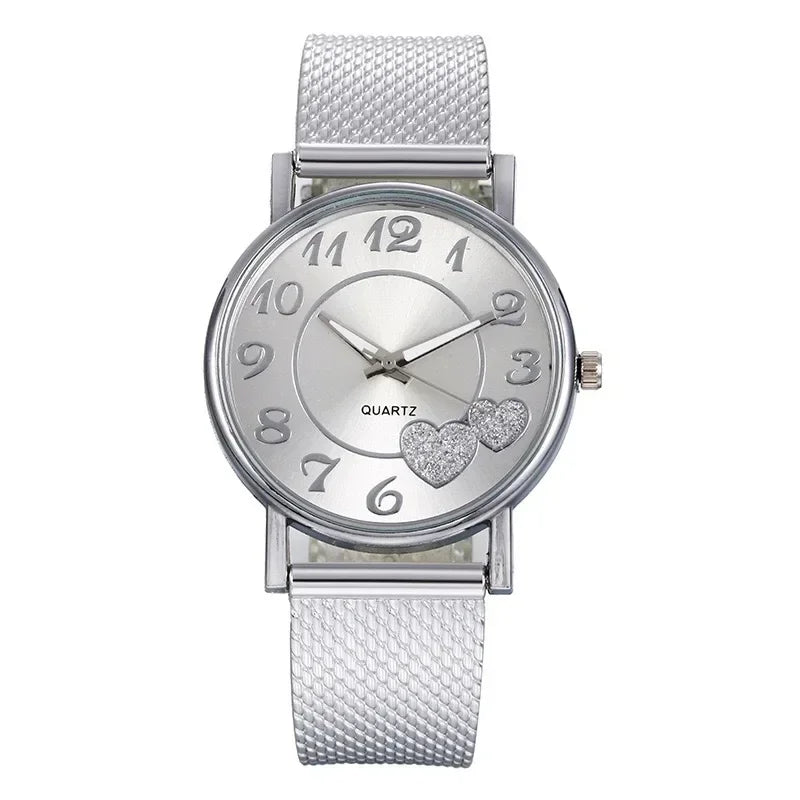 Women Fashion Simple Women Watch Strap Pin Buckle Ladies  Quartz Wrist Watches
