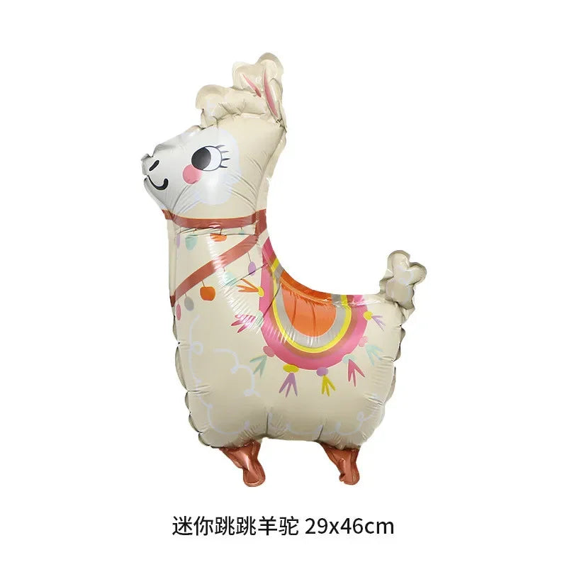Cartoon Animal Rabbit Deer Foil Balloon Kids Gifts Birthday Party Jungle Animal Theme Decoration Squirrel Fox Bear Helium Globos