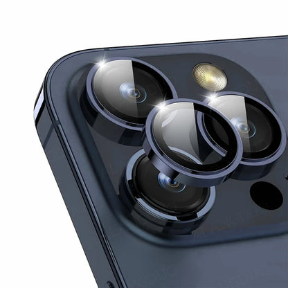 For iPhone 16 15 Pro Max Camera Protector Metal Lens Ring Glass For iPhone 14 15 Plus 15Pro Max 15 pro Lens Glass Cover