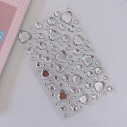Glitter Face Stickers for Children Rhinestones for Eyes Face Diamonds Bright Stickers Festival Makeup Jewels Stickers ZS006