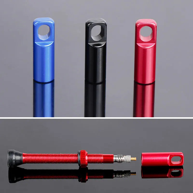 Deemount 2 in 1 Presta Caps F/V Valve Core Overhaul Install Tool CNC Anodized Alloy Light Weight Bicycle Valve Nipple 10/4/2PCS