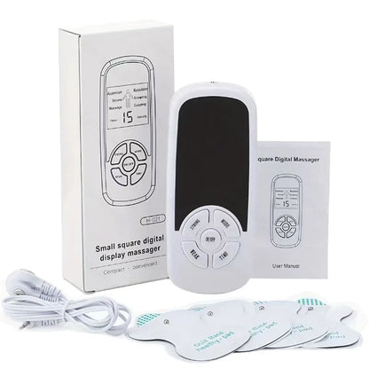 EMS Pulse Electric Muscle Stimulator Back Neck Body Massager Tens Acupuncture Meridian Physiotherapy Digital Massage Tools