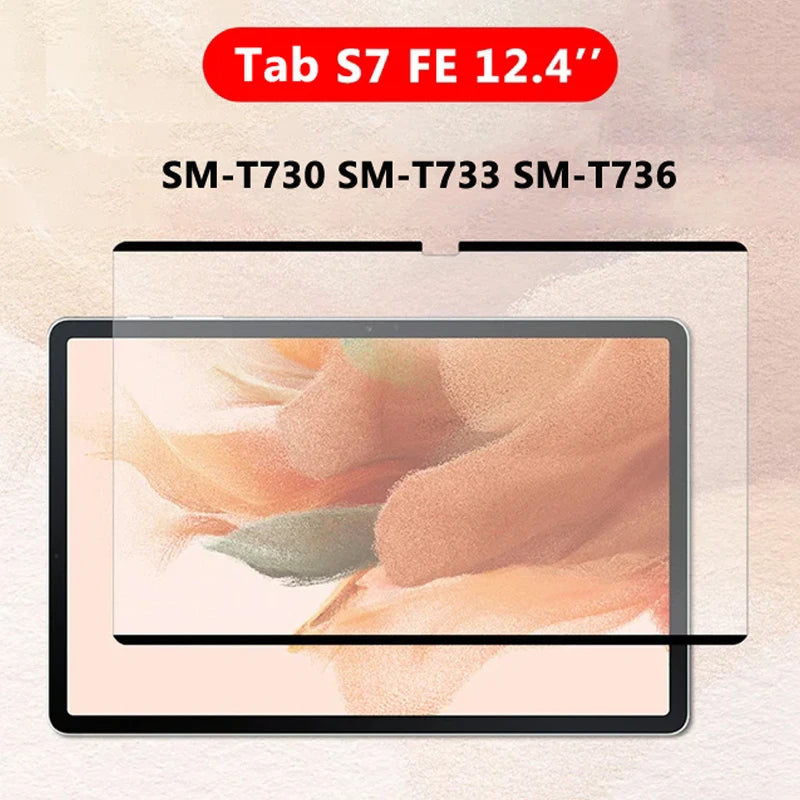 Paper Feel Reusable Magnetic Screen Protector For Samsung Galaxy Tab A9 A8 S6 Lite S7 S8 S9 FE Plus Matte Frosted Writing Film