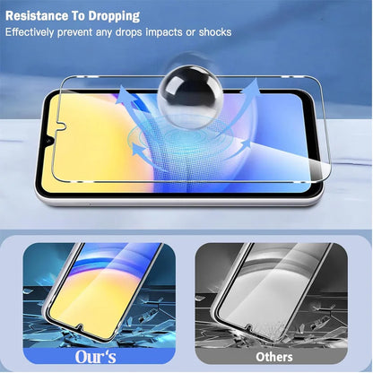 9H Screen Protector for Samsung A15 A16 A56 A36 A14 A25 A24 A55 A53 A52 A52S A51 A34 A35 Tempered Glass Samsung Galaxy A15