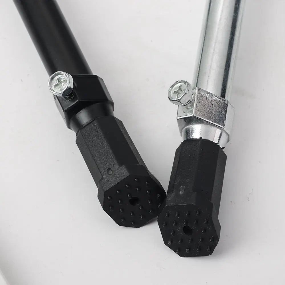 Heavy Kick Stand Duty Adjustable Mountain Bike Bicycle Cycling Prop Side Rear Alloy Kick Stand Bicycle Parts Sports Black Silver