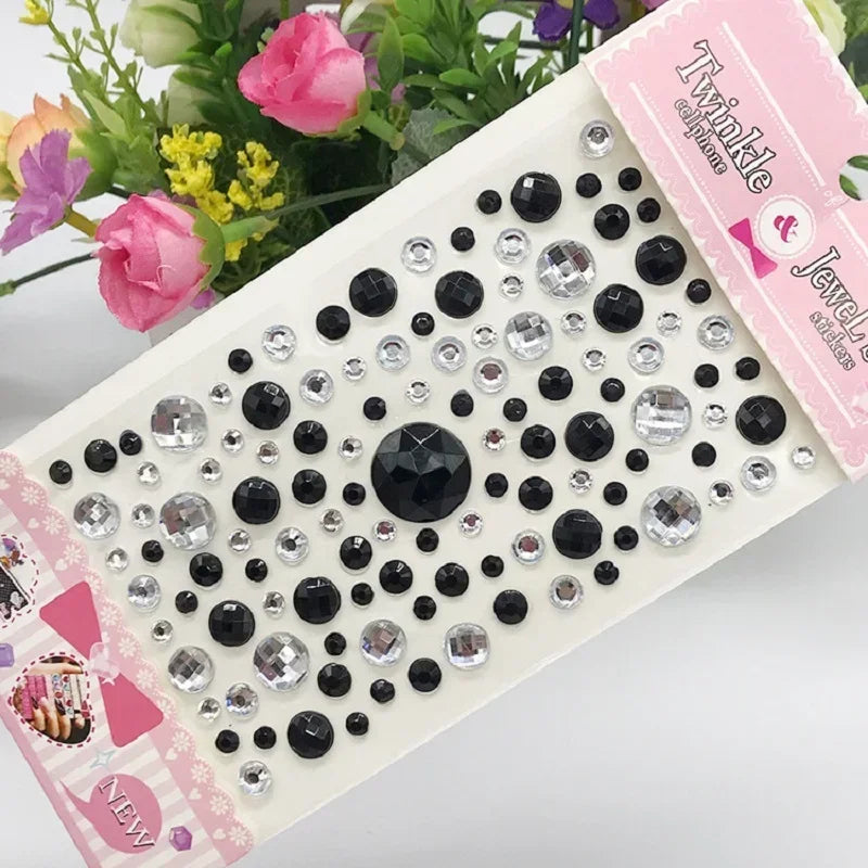 Glitter Face Stickers for Children Rhinestones for Eyes Face Diamonds Bright Stickers Festival Makeup Jewels Stickers ZS006