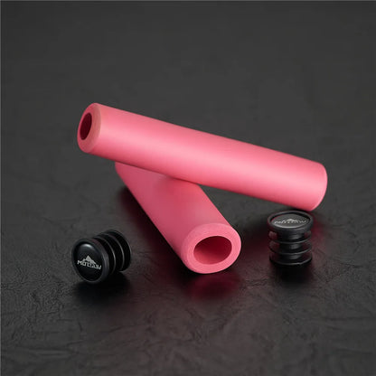 MOTSUV Bicycle Ultraight Density Foam Silicone Sponge Handlebar Grips for MTB bike XC/AM Anti-skid shock-absorbing Super Soft