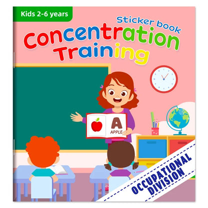 Children's Sticker Book Early Education Cartoon Animal Cognitive Puzzle Sticker Toys Educational Montessori Toys for Kids 3-6