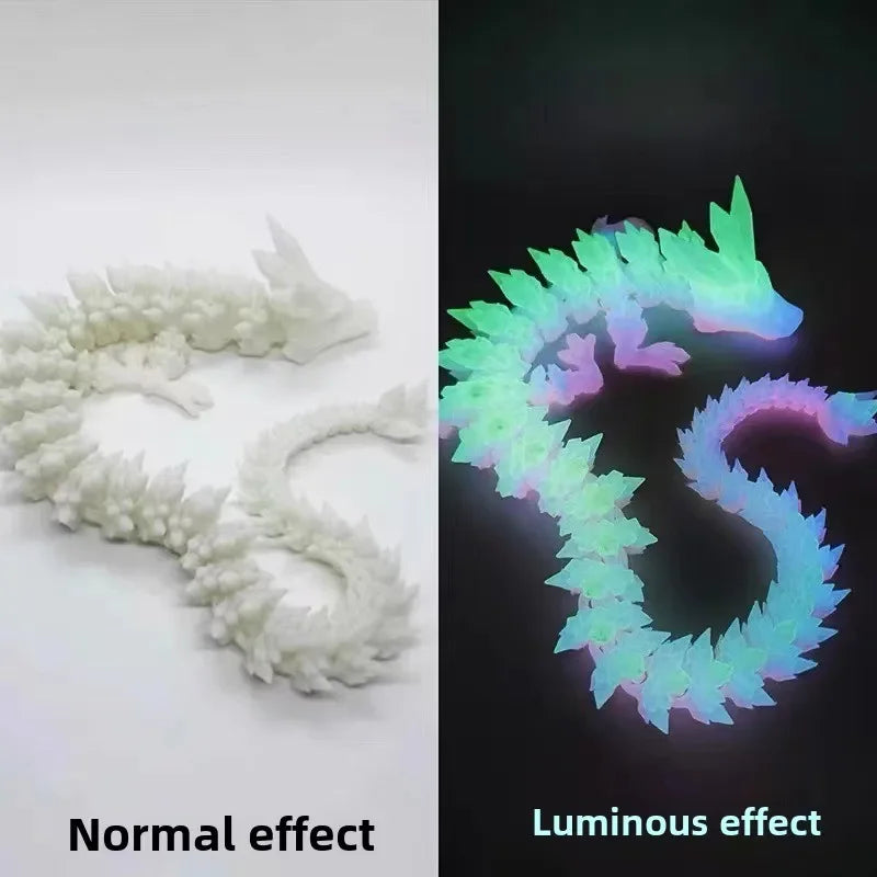 1/2PCS 3D Printed Dragon Egg with Dragon Full Articulated Dragon Modle Movable Rotatable Articulated Desktop Ornament Kid Toy
