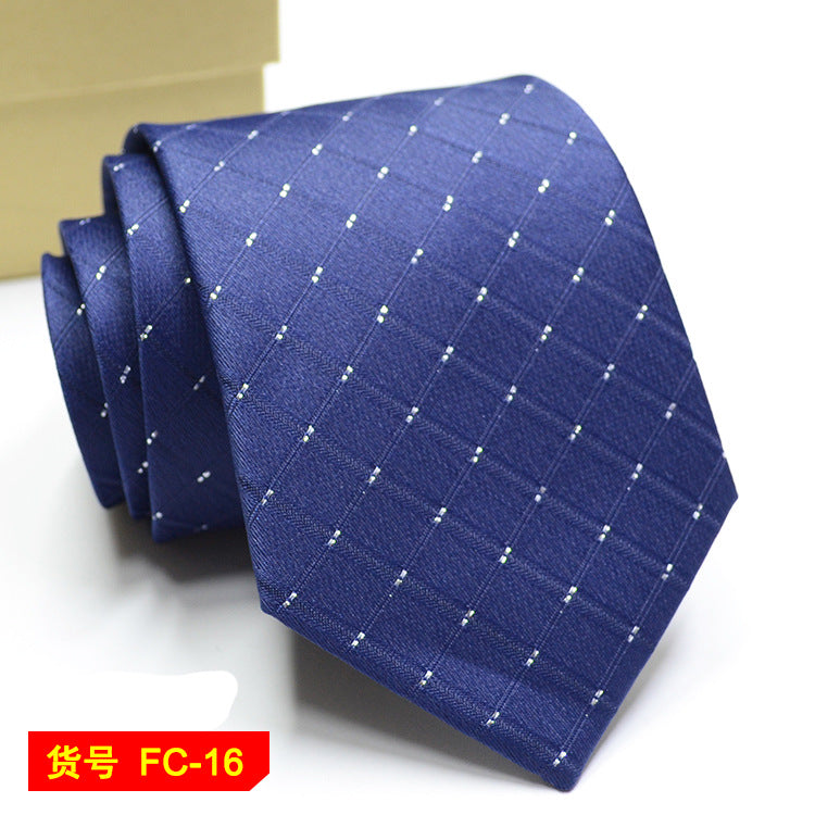67 Styles Men's Ties Solid Color Stripe Flower Floral 7-8cm Jacquard Necktie Accessories Daily Wear Cravat Wedding Party Gift