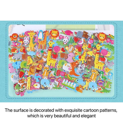 40 Mixed Packs Kids Stickers Puffy Bulk Stickers for Girl Boy Birthday Gift Scrapbooking Animals Cartoon