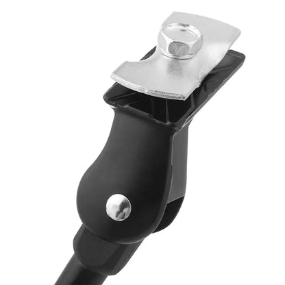 Heavy Kick Stand Duty Adjustable Mountain Bike Bicycle Cycling Prop Side Rear Alloy Kick Stand Bicycle Parts Sports Black Silver