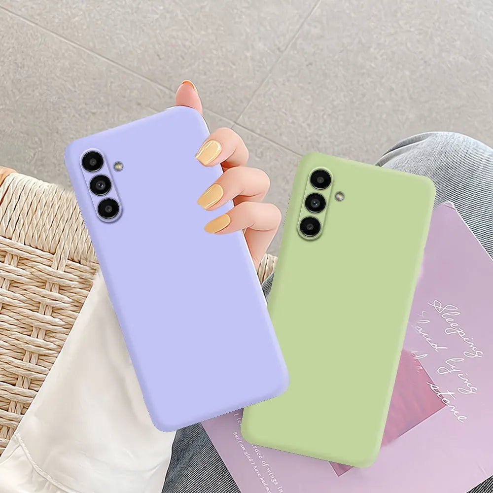 Liquid Silicone Protective Case For Samsung Galaxy A15 A25 A35 A55 A22 A32 A52 A13 A23 A33 A53 A14 A24 A34 A54 4G 5G Cover Cases
