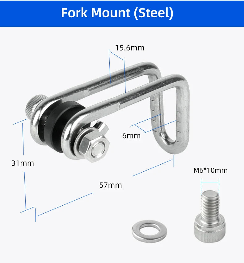 Bicycle Headlight Stand Mount W/ Gopro Interface MTB LED Lamp Bracket for Rockbros QD-250 YQ200/400 Blackbird L1