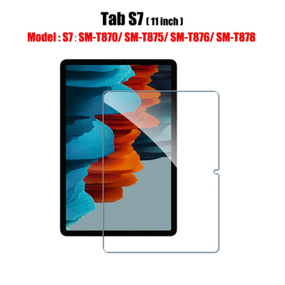 Tempered Glass Screen Protector For Samsung Galaxy Tab S6 Lite A9 Plus S8 S9 Plus Ultra S7 Fe S9 Fe 12.4 A8 Film