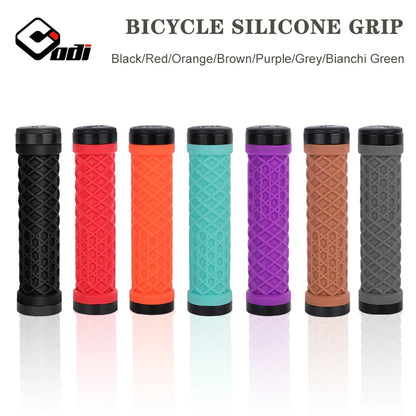 ODI VANS Bicycle Handles Mtb Cuffs Mountain Bike Grips Handlebar Cover Ergonomic Lock On Grips Silicone Handle For Cycling Cuffs