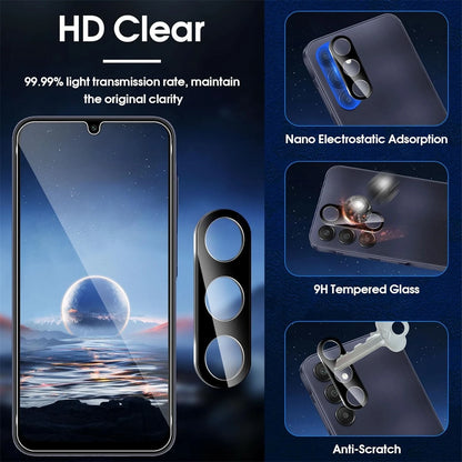 2/4Pcs 10D Tempered Glass For Samsung Galaxy A25 A25 5G Screen Protector Glass Film