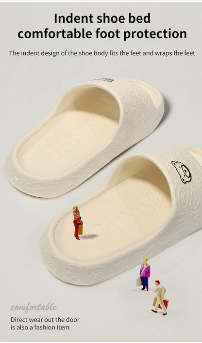 Non-slip Slippers Female Outer Wear Bathroom Bathroom Indoor Home Sandals Female Summer Eva
