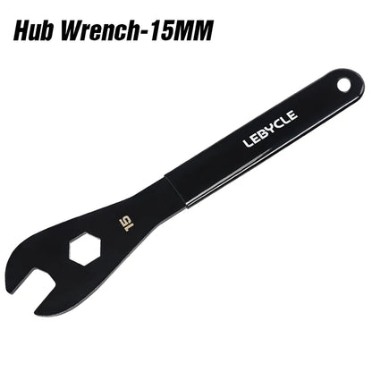 LEBYCLE MTB Bicycle Hub Cone Wrench 13 14 15 16 17 18 19 20mm Open Hub Wrench Road Bike Wheel Pedal Repair Tool