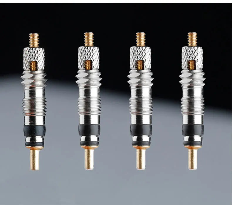 Deemount 2 in 1 Presta Caps F/V Valve Core Overhaul Install Tool CNC Anodized Alloy Light Weight Bicycle Valve Nipple 10/4/2PCS