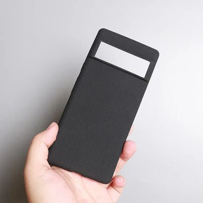 for Google Pixel 9A 9 8A 8 7 Pro 7A 6A 6 XL 5A 4A Case Sand Matte Soft Silicon Full Protect Antifall Anti-slip Cover Shell Funda