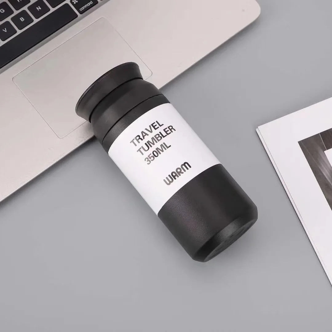 New 350ml 480ml Steel Water Thermos Cup Cute Tumbler Portable Insulated Vacuum Flask
