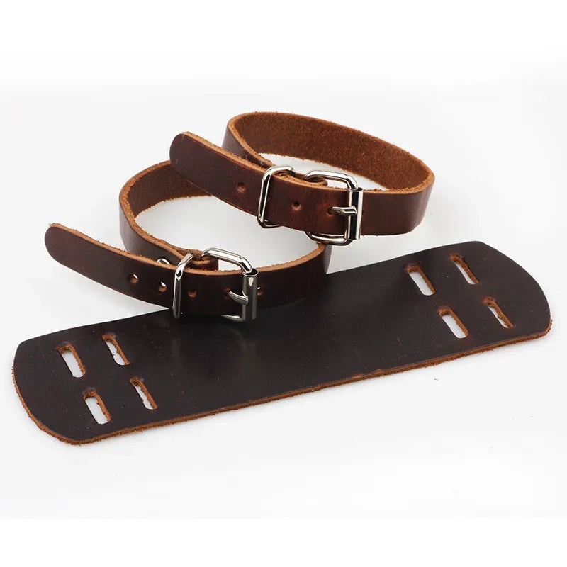 Punk Hip Hop Rock PU Leather Bracelet Unisex Trendy Chain Skull Pentagram Rivet Bracelet Party Jewelry Accessories