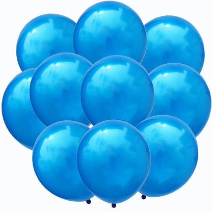12inch 10pcs Mix Blue Rose Gold Confetti Latex Balloon colorful Baby Shower Wedding Birthday Party Decor Clear Balloons kids toy