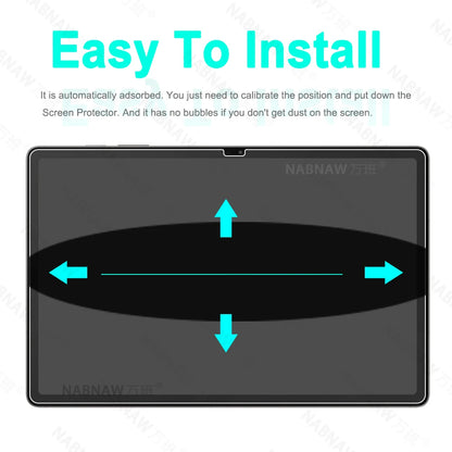 2 Pieces HD Scratch Proof Screen Protector Tempered Glass For Samsung Galaxy Tab S9 FE+ Plus 12.4-inch SM-X610 X616B Tablet Film