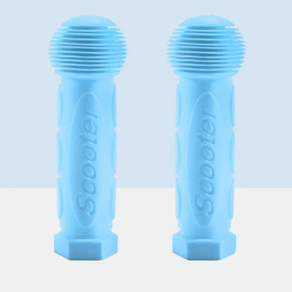 Rubber Bicycle And Scooter Handle Grips For Children Non-Slip Waterproof Blue/Pink/Cyan/Black/Green/Dark Blue/Red Bike Accessory