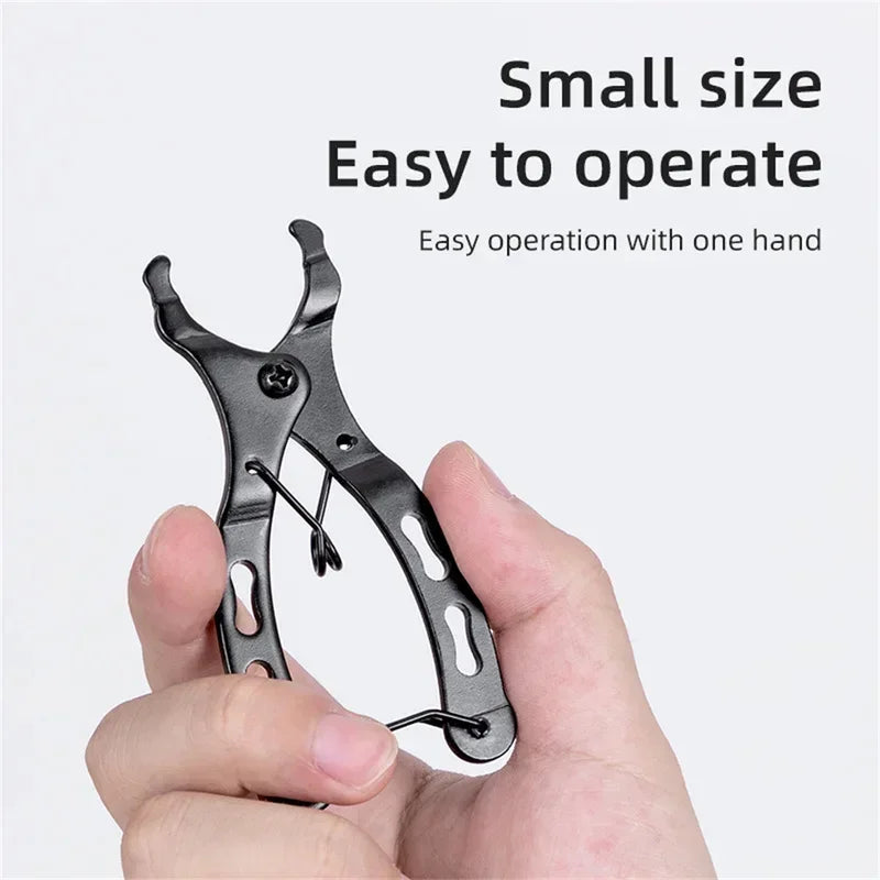 Bicycle Chain Link Pliers Repair Tool Potable MTB Chain Squeeze Plier Mini Bike Magic Buckle Quick Link Tool Bicycle Accessory
