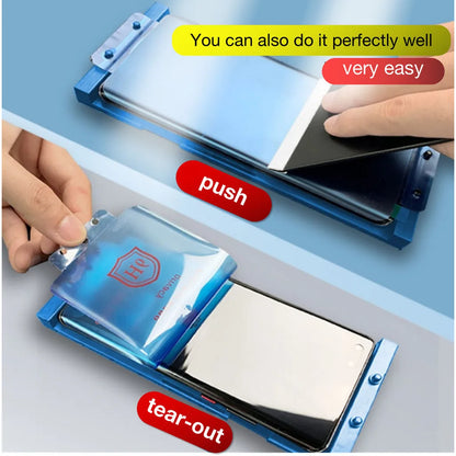 3Pc Ceramic Hydrogel Film For Samsung Galaxy S24 S23 Ultra S22 S21 S20 S10 S9 S8+Note 8 9 10+ 20 Screen Protector+Install Kit