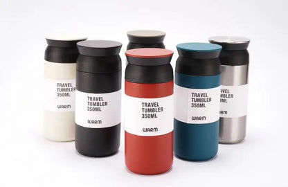 New 350ml 480ml Steel Water Thermos Cup Cute Tumbler Portable Insulated Vacuum Flask