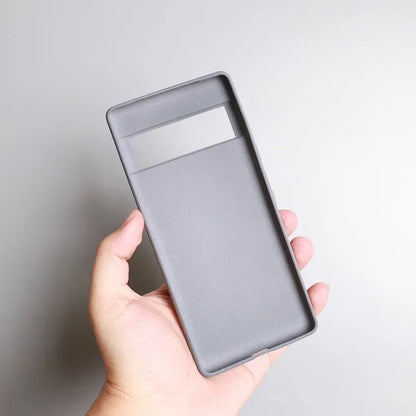 for Google Pixel 9A 9 8A 8 7 Pro 7A 6A 6 XL 5A 4A Case Sand Matte Soft Silicon Full Protect Antifall Anti-slip Cover Shell Funda