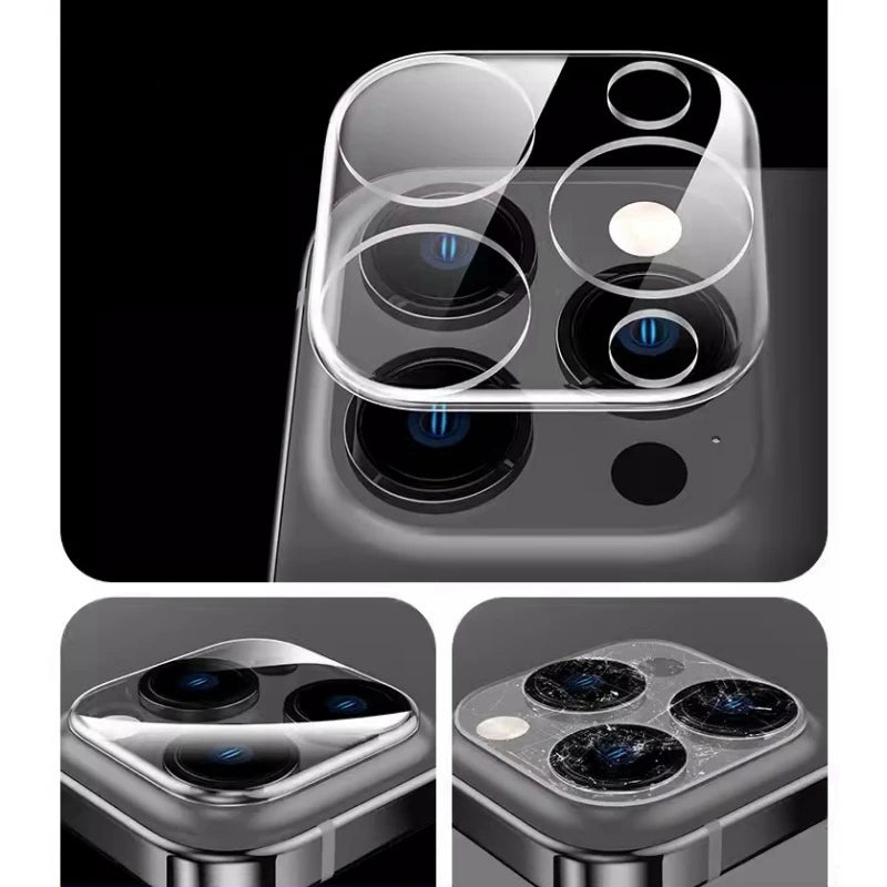 3PCS Camera Lens Glass For iPhone 16 Pro Max 16 Plus 15pro HD Clear Lens Protective Glass For iPhone 16pro